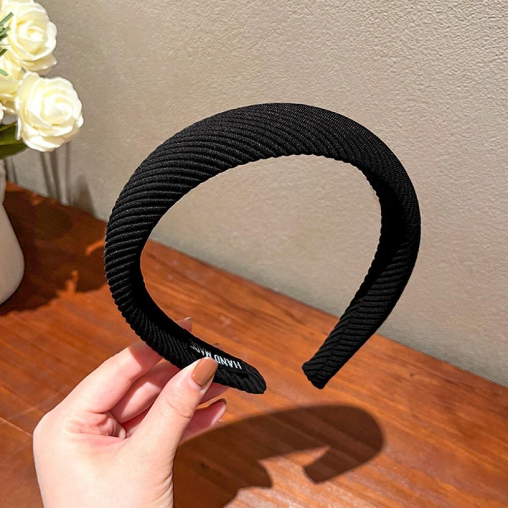 

1 шт. женская полосатая широкая повязка на голову, подходящая для свиданий, отдыха и отпуска