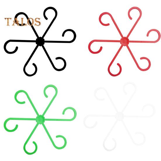 8 Pcs Plant Stem Holder Climbing Houseplant Stem Supports Reusable Flower Plant Stakes Stem Hooks Growth Accessories for Vegetables Fruits Flowers