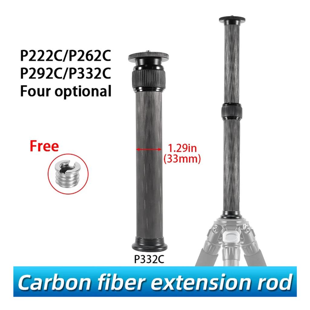 Upgraded Tripod Center ColumnTripod Extension Tube Tripod Extender Gimbal Pole