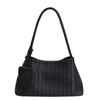 Large capacity bag women's new niche design woven shoulder underarm mother bag commuter tote bag