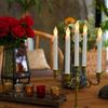 Electric Led Candle 12pcs/set Flameless Festival Party Background Decor