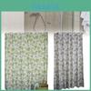 Modern Polyester Waterresistant Floral Botanical Shower Curtain For Home Bathroom Decor