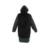 Shiz Madam Women S Water Droplet Quilted Mink Fur Hood Long Coat J31763