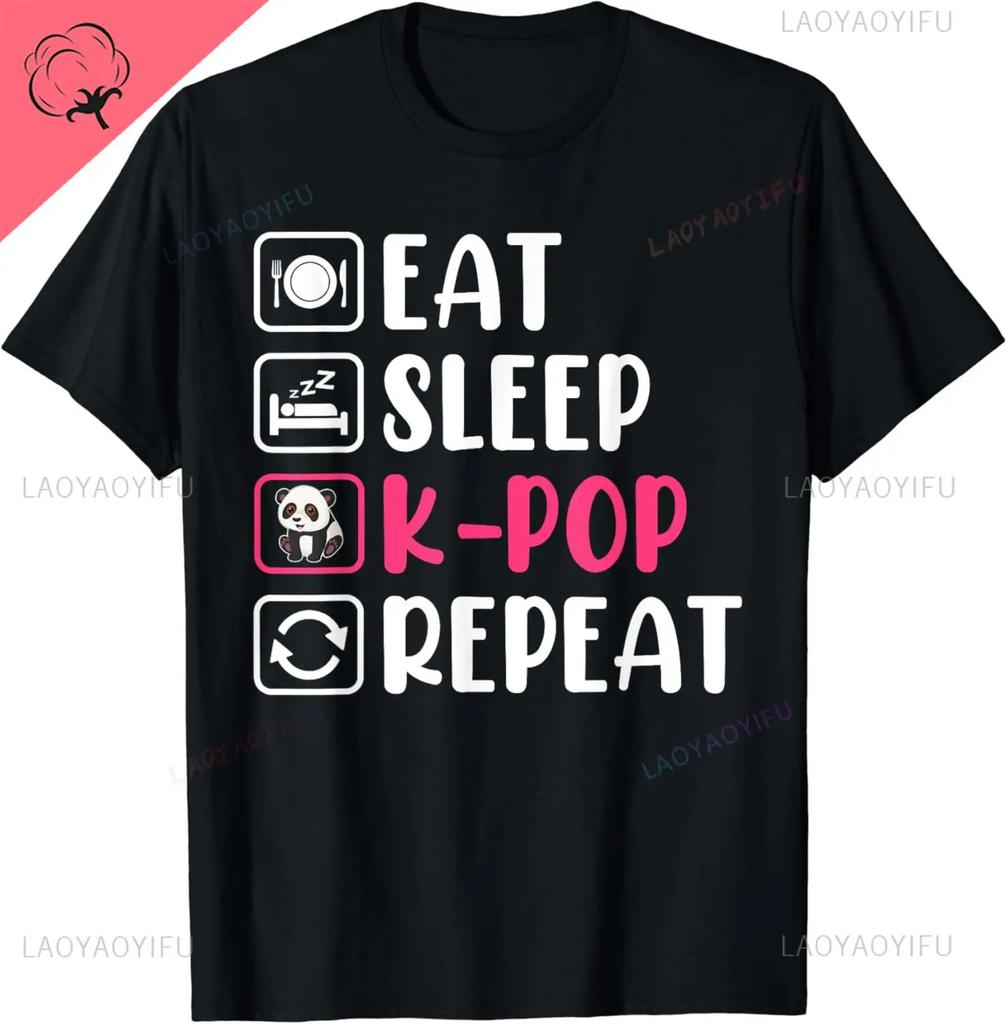 Women Funny Shirt Just One More Episode I Promise Korean Drama K-Pop K-Drama Cotton Simple T-Shirt All-match O-neck Short-sleev