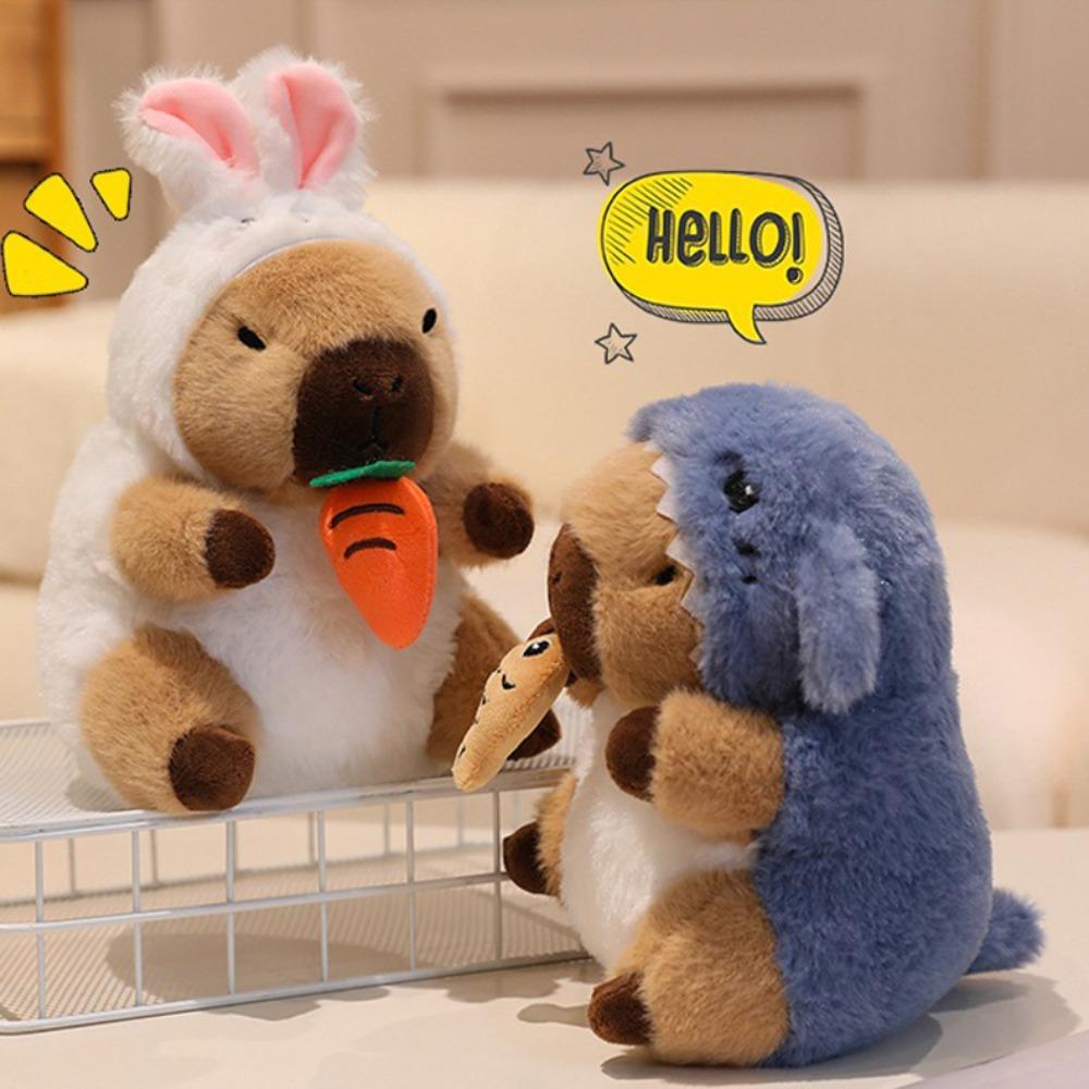 Cockroach Capybara Plush Doll Soft Capybara Stuffed Doll  Friends Holiday Present