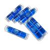 Zylindrische Wasserwaagen Kunststoffröhrchen Mini-Wasserwaage für Po-Rahmen 9,5*40 mm 5 Stück/Los