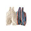 2025 New Spring Striped & Polka Dot Korean Style Pants for Kids - Stylish Girls' and Boys' Overalls