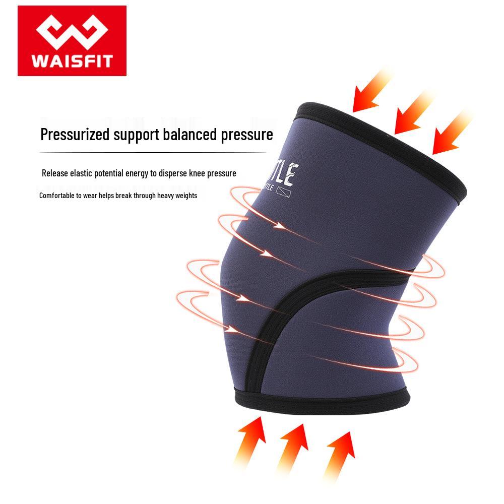 Professionele Sterkste Man Fitness Kniewarmers voor Powerlifting en Bodybuilding