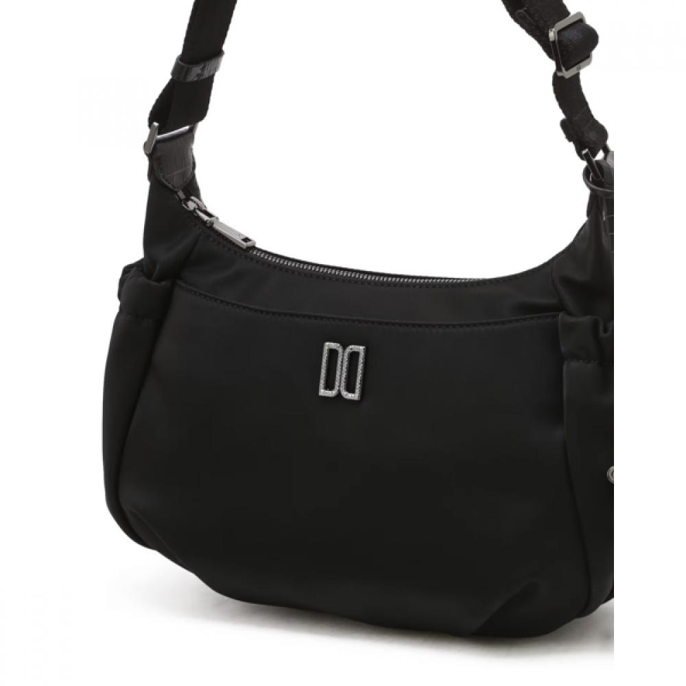 Daks Dd Logo Nylon Crossbag Black Dcba6f057bk