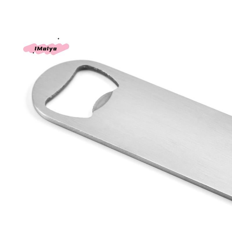 M-Mini Apribottiglie Birra Durevole Acciaio Inossidabile Piatto Apribottiglie Tappi Velocità per Uomini Donne Cucina Bar Festa Tavola