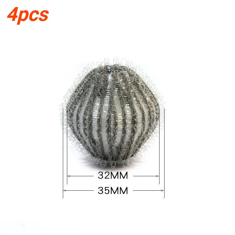 

2/4 шт. Удаляющий шерсть домашних животных Улавливатель волос Многоразовый фильтр для одежды Шарики для стиральной машины Чистый шарик для стирки Аксессуар для стиральной машины