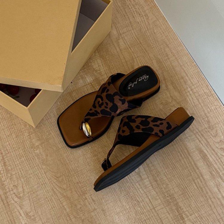 [Armano] Thick-soled Heel Cover Toe Cool Slippers Women's Flip-flops 2025 New Beach Sandals