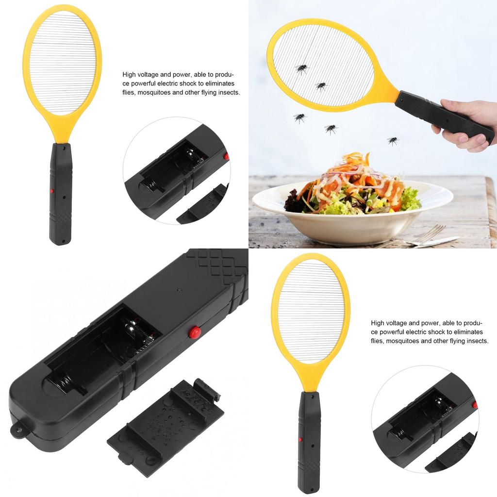 Versatile Electric Mosquito Swatter Premium Bug Zapper For Camping Fishing And Outdoor Activities