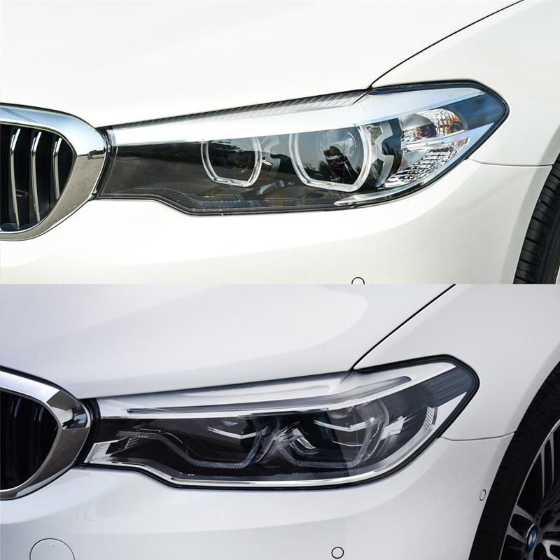 For BMW 5 Series G30 G38 520 523 525 528 530 2018- Car Headlights Shell Transparent Cover Lampshade Headlamp