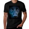 Black Labrador Face Tshirt Summer Holiday Tshirt