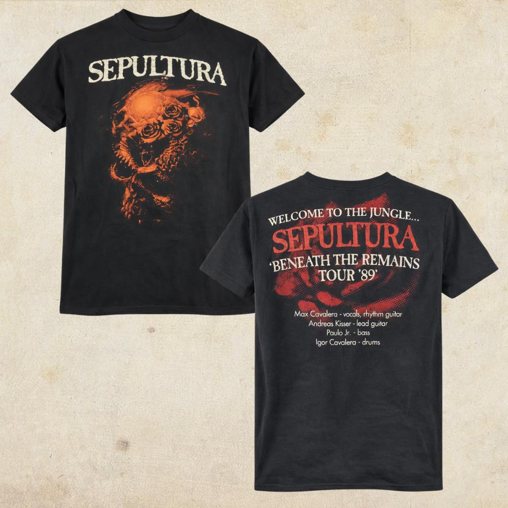 Vintage 89 Sepultura Beneath the Remains Tour T-shirt All Size XXL