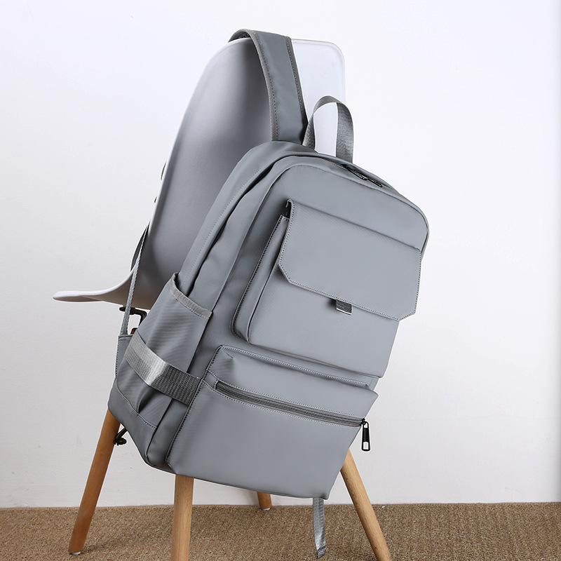 New backpack men's computer bag business leisure travel bag trendy men's and women's school bag lightweight large-capacity backpack