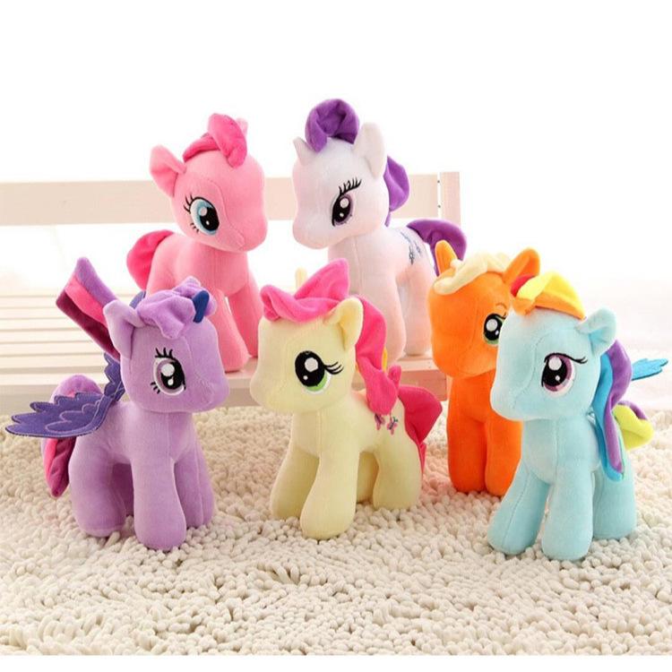Adorable Rainbow Unicorn Plush Toy Pillow for Children