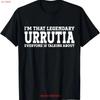Urrutia Surname Funny Team Family Last Name T Shirt Vintage Washed Slightly Streetwear Graphic Casual Homme Stylish  Vintage