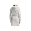 Fila Breathable Comfortable Loose Casual Long Sleeve Dress Women Dresses Gray F11W439310FMG