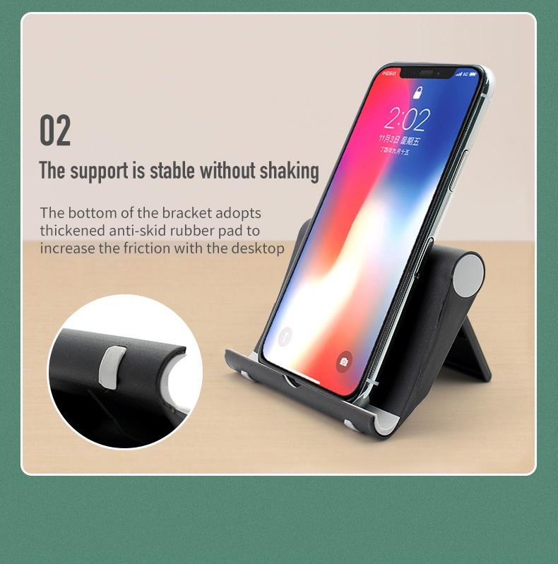 Universal Foldable Desk Cell Phone Holder Mount Stand for Samsung Xiaomi IPhone Mobile Phone Docks Tablet Stands Mounts