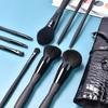 Set di 9 Pennelli per Trucco Ombretto Fondotinta Donna Cosmetico Cipria Libera Blush Super Morbidi per sfumare Pennello Make Up Strumento di Bellezza
