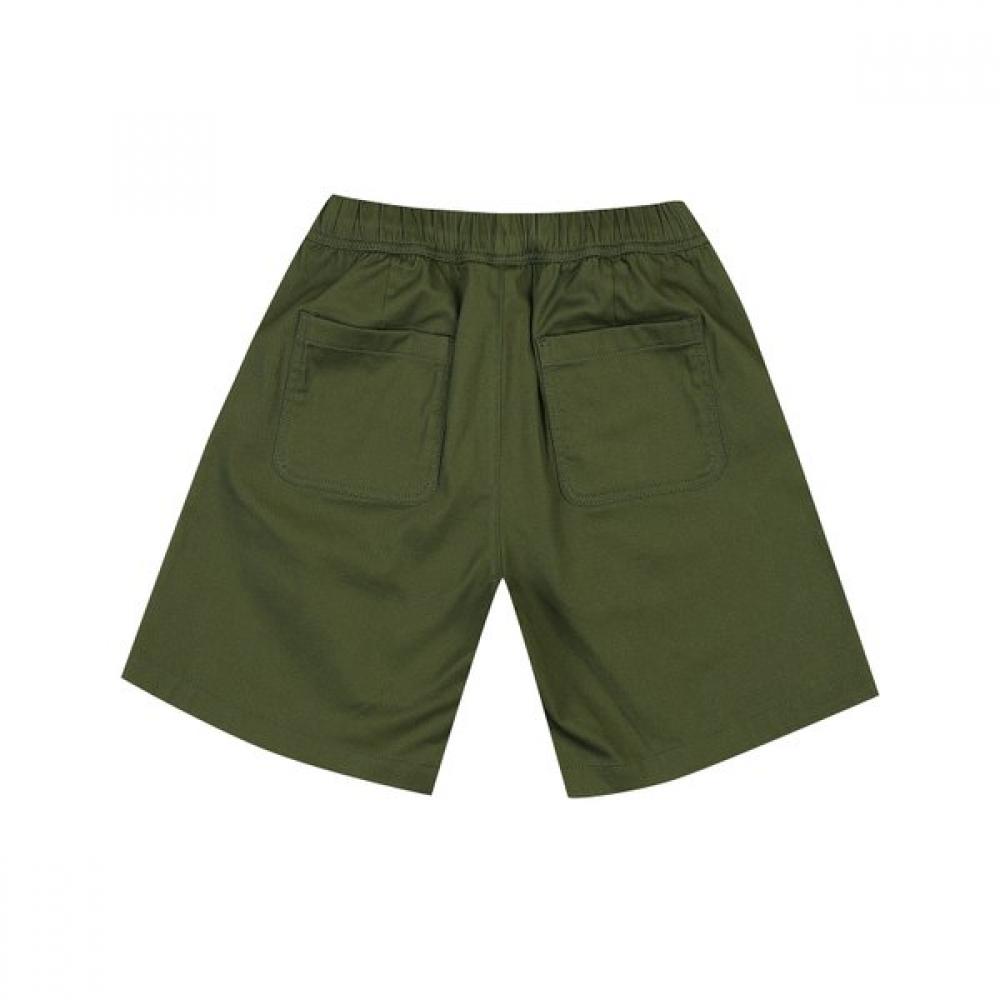 Kangol Kids Logo Point Woven Shorts Sb 0003 Khaki