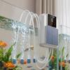 Großes Luftvolumen Solare Sauerstoffpumpe Super Leise Aquarium Luftpumpe Fischbecken Belüfter Fischzucht