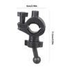 Universal 17mm Ball Joint Swivels Mount For Bike Motorcycle Phone Holder Camera Stand Accessory