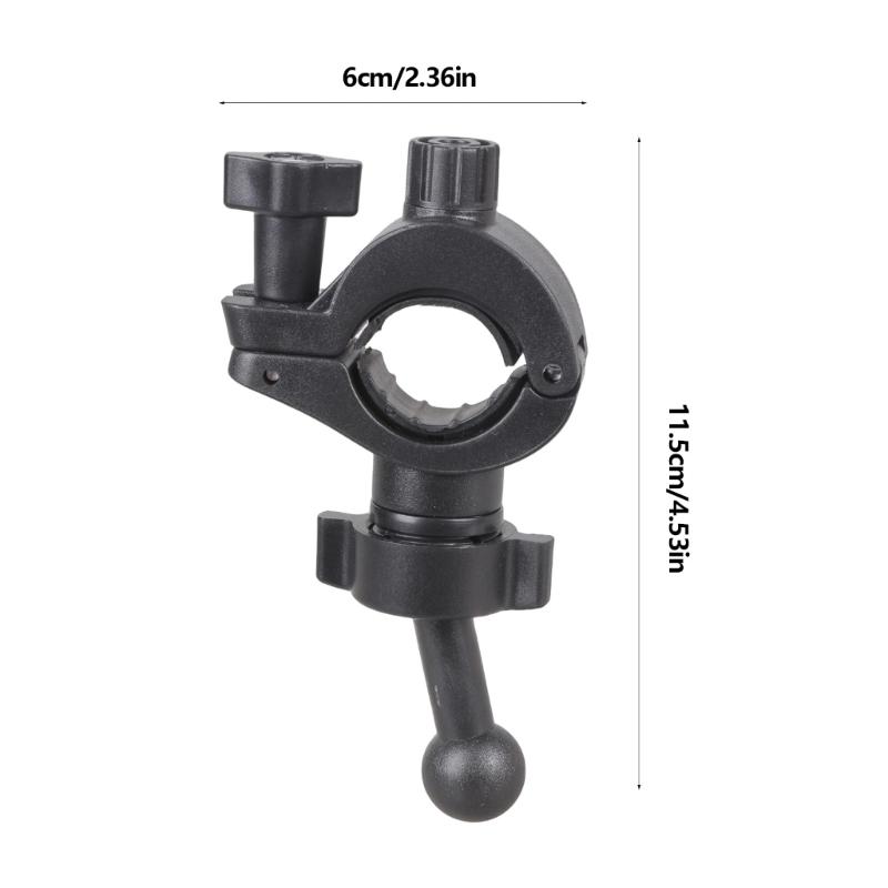 Universal 17mm Ball Joint Swivels Mount For Bike Motorcycle Phone Holder Camera Stand Accessory