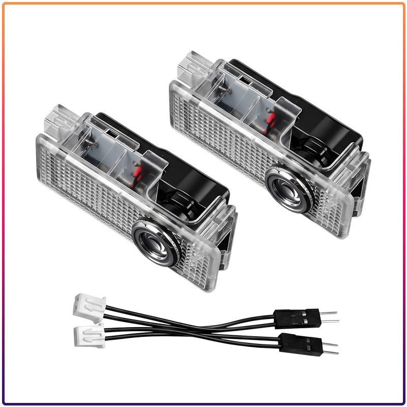 2 Pezzi Proiettore Ombra LED per Portiera Auto Lampada Benvenuto Wireless Styling Per Jaguar XFR XF Sportbrake F-Type S-Type E-Pace I-PACE Svr XJ