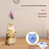 Cat Teaser Wand with Suction Cup - Self-Play Boredom Relief Toy for Kittens