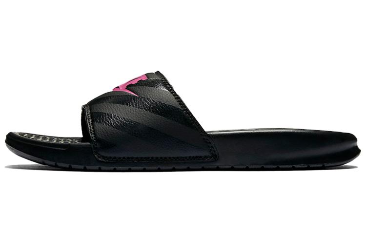 Nike Benassi Jdi Black Vivid Pink Black Women s Women s 343881-061 38