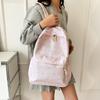 New 2025 Summer Large Capacity Double Shoulder Cute Class Schoolbag Small Fresh Girl Casual Backpack Light Wholesale