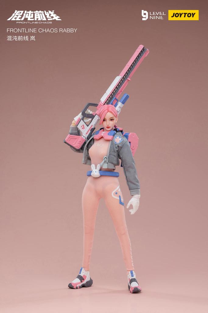 JOYTOY Kyukyusha Frontline Chaos RABBY Scale PVC ABS Painted Movable Figure JT3570 1/12 &