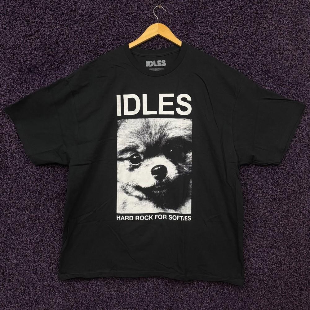 Idles Hard Rock For Softies Rock TShirt Size XXXL Unisex T-Shirt S