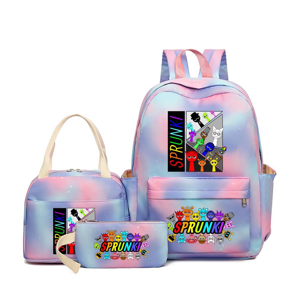 Rhythm Box Peripheral Backpack Elementary School Junior High School Student School Bag Male and Female Backpack