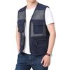 Vest for Men New Men's Vest Summer Multi Pocket Photography Fishing Vest Breathable Vest Work Jacket Top