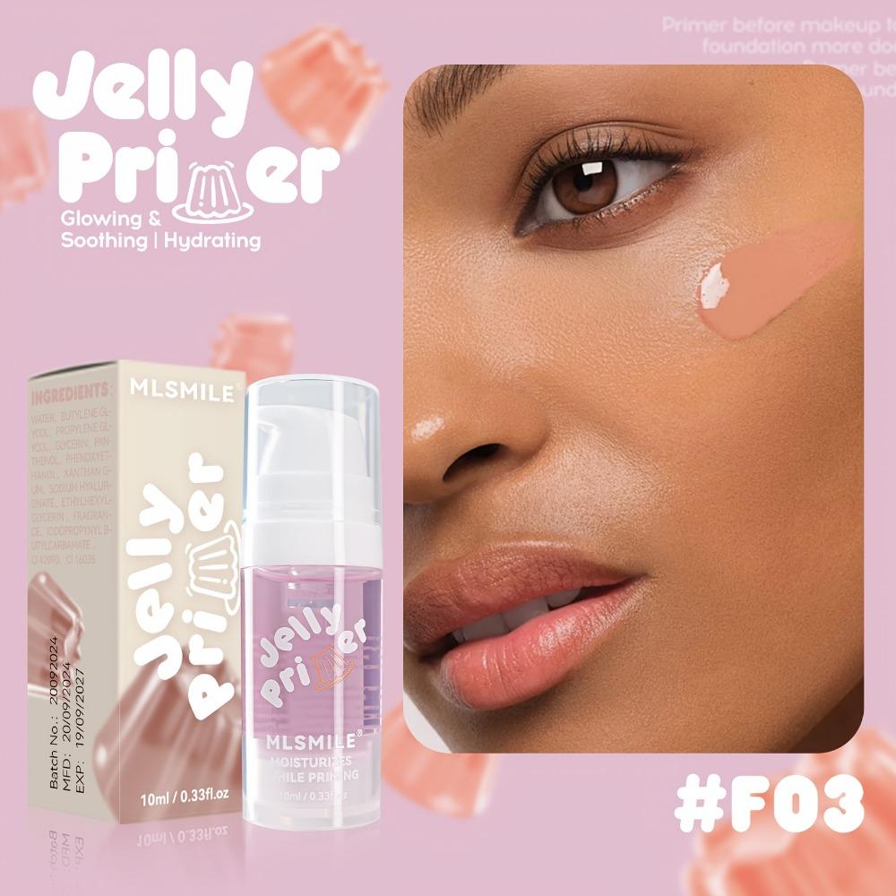 Base de maquillage transparente en gelée, pores invisibles, contrôle du sébum, fini mat, tenue longue durée, pré-maquillage, gel de base
