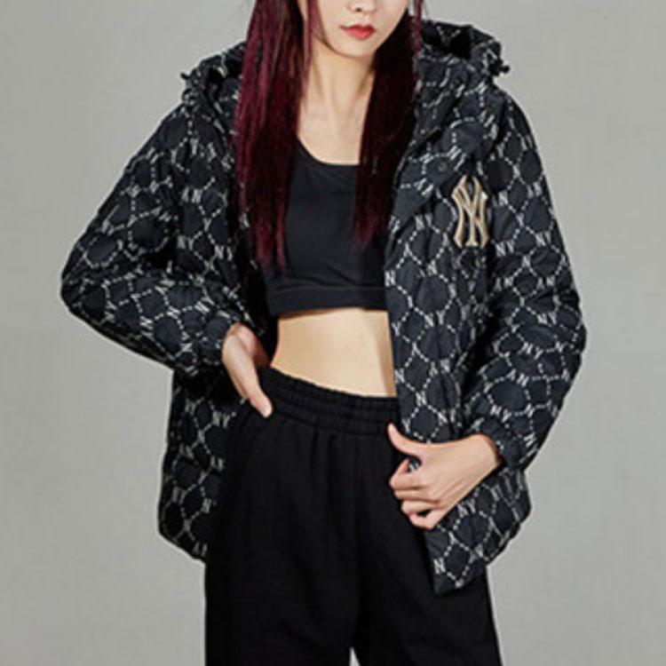 MLB Down Jacket Short Unisex Black 3ADJM0316-50BKS