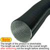 25mm 42mm 60mm 50mm 75mm 80mm Air Diesel Parking Heater Duct Pipe Tube Hose 3M 5M Length With 2 Clamps For Webasto Eberspacher