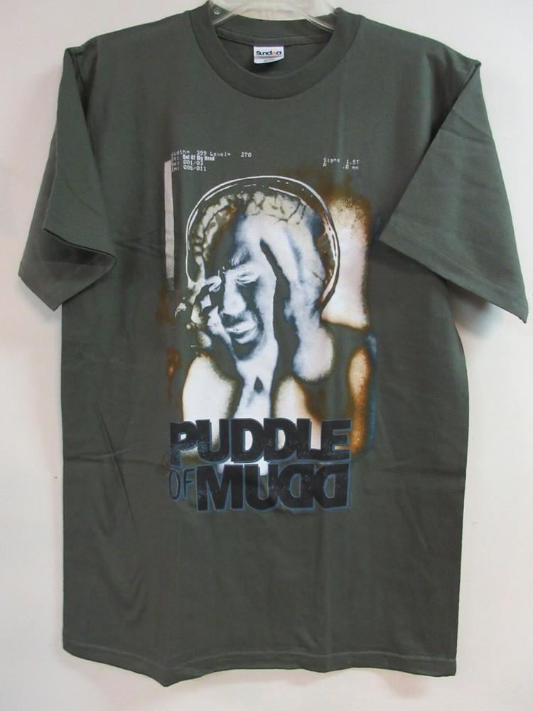 PUDDLE OF MUDD BIG HEAD 2002 LICENSE BAND CONCERT MUSIC  MEDIUM Unisex T-Shirt XXXXL