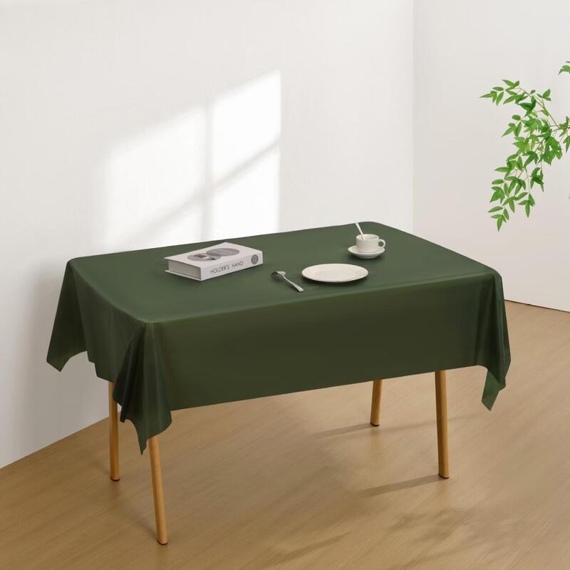 Chuyi Disposable Solid Color Party Tablecloth