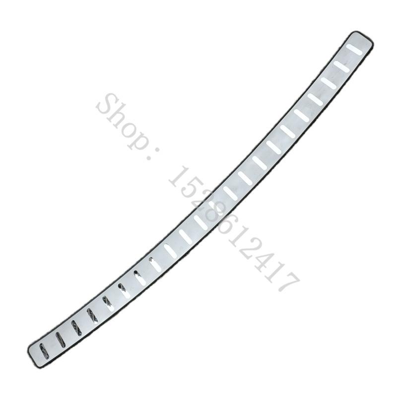 For VW Volkswagen Touran 2004 2005~2015 Stainless Steel Door Rear Bumper Protector Sill Trunk Tread Plate Trim Car Accessories