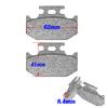 Motorcycle Front and Rear Brake Pads For SUZUKI DR 650 350 V W X SEW SEX DR350V DR350W DR350X DR350SEW DR350SEX DR650 1996-2016