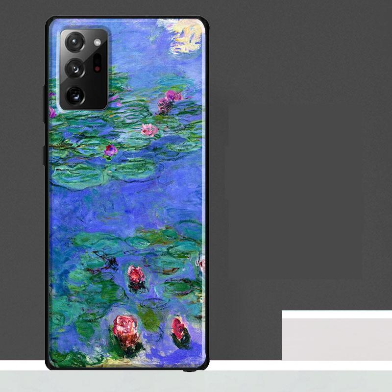 Claude Monet Art Painting Case For Samsung Galaxy S24 Ultra S23 S22 S21 S25 Ultra S9 S10 S20 Plus S25 FE Phone Cover