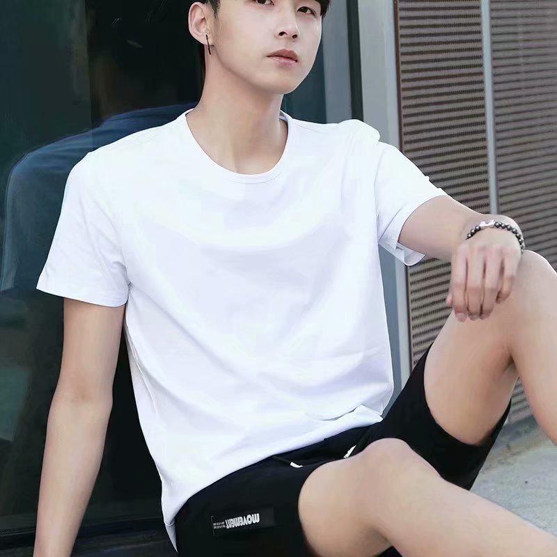 Herre Trendy Svart & Hvit Rutete Koreansk Stil Løs Casual Langermet Skjorte for Vår & Høst