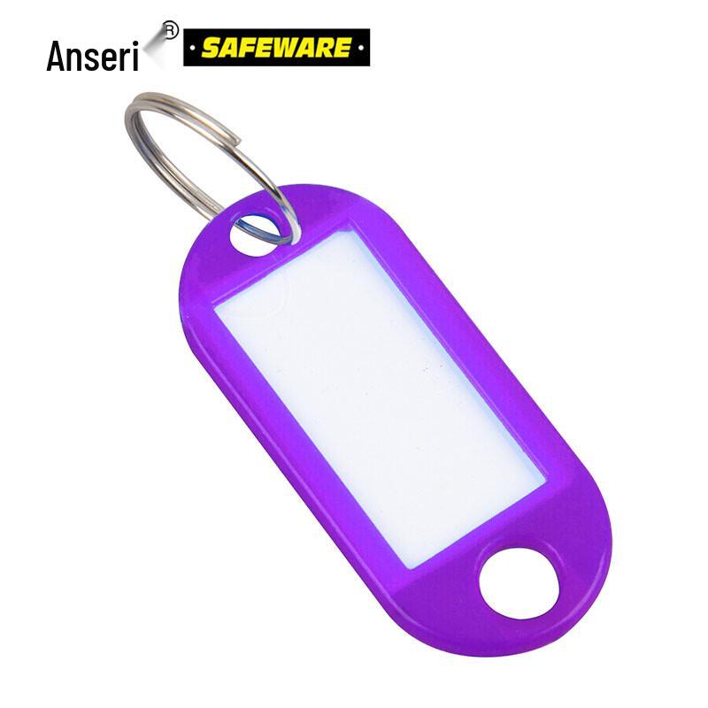 Plastic Key Tags (100-Pack) фиолетовый