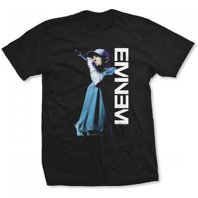 Eminem Womens/Ladies Microphone T-Shirt
