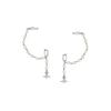 Vivienne Westwood Samara Sphere Pendant Earrings Women earrings Silver 6202015702P103P103